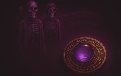 The Other Side of the Pentagon’s Purple Fountain